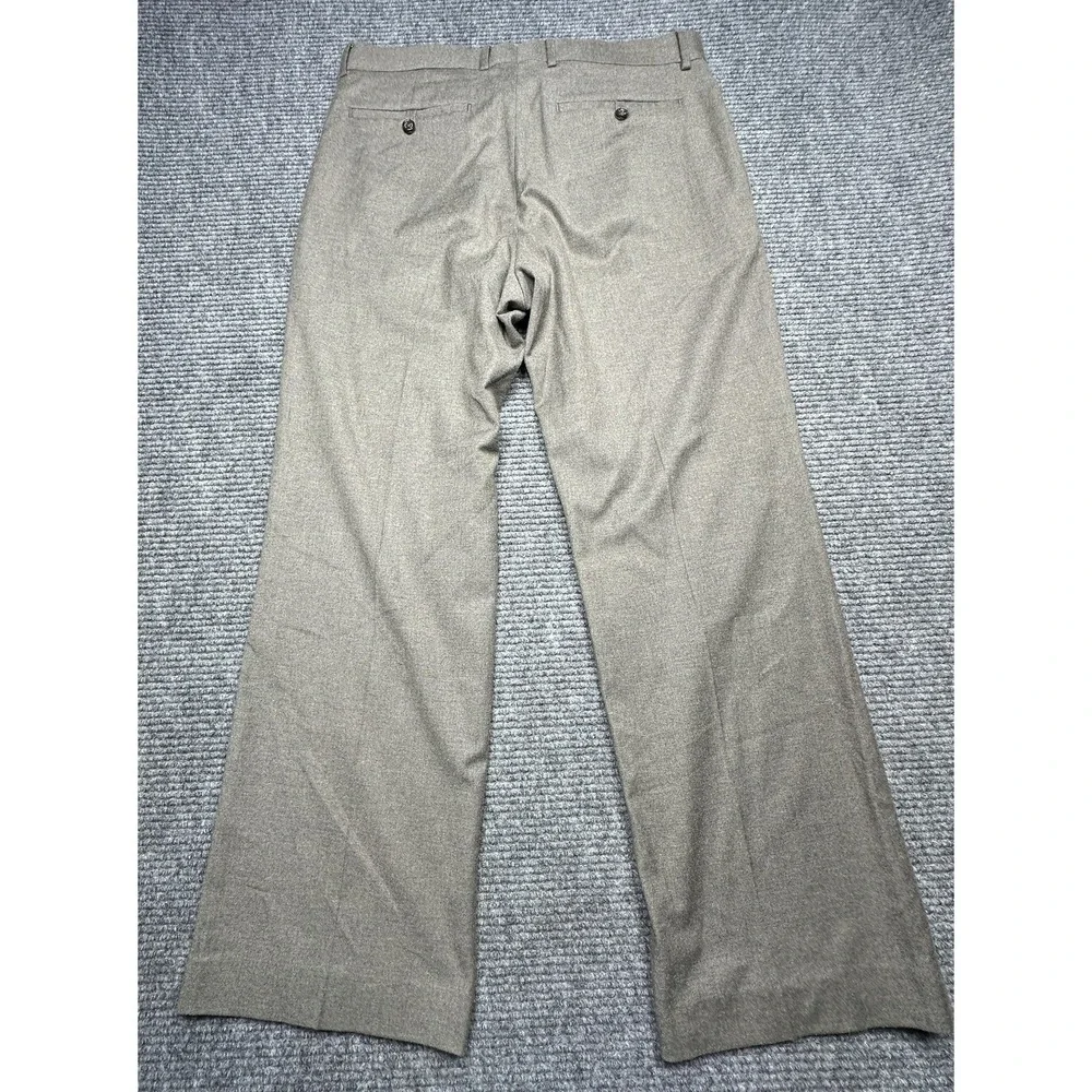 Banana Republic Pants Mens 35x30 Gray Brown Dress Slacks Stretch‎ Office